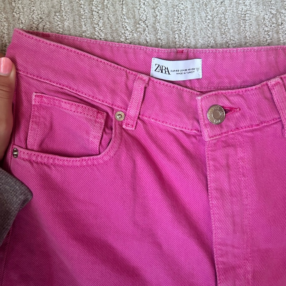 Hot Pink Barbie Zara Jeans (worn once!!!)